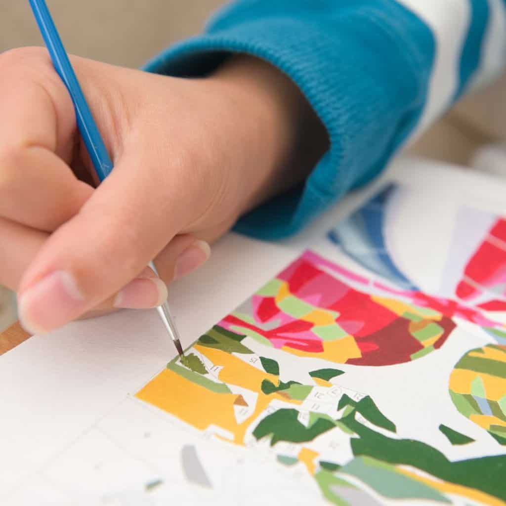 13 Fun Craft Ideas For Adults Easy Unique Kids N Clicks Painting By Numbers Craft For Adults