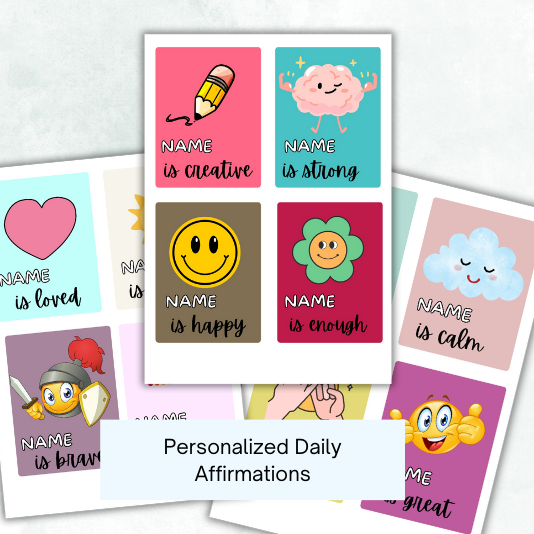 personalised affirmation